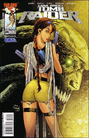 Tomb Raider: The Series issue 34-B Tony Daniel Cover