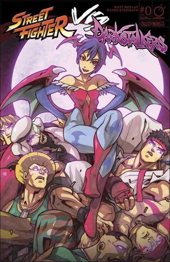 Street Fighter vs Darkstalkers issue 0 Edwin Huang Cover