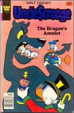 Walt Disney's Uncle Scrooge issue 166-B Whitman Cover