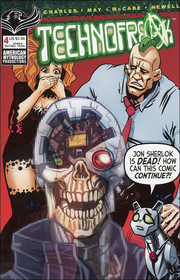 TechnoFreak (2021) issue 4-B Tom Newell Cover