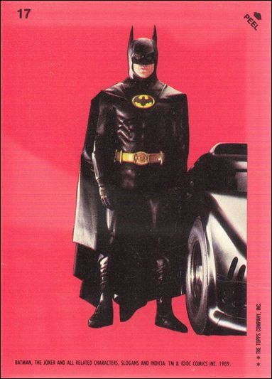 Batman: Series 1 (Sticker Subset) card 17