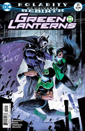 Green Lanterns issue 21 Lee Weeks Cover