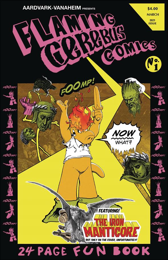 Flaming Cerebus Comics issue 1
