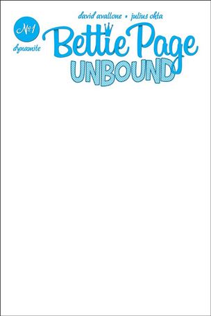 Bettie Page: Unbound issue 1-M Blank Authentix Cover