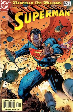 Superman (1987) issue 205 Jim Lee Cover