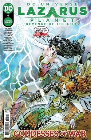 Lazarus Planet: Revenge of the Gods issue 4 Guillem March Cover