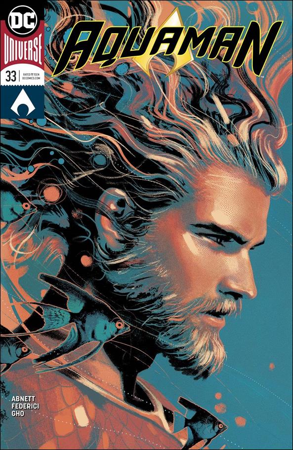 Aquaman (2016) issue 33-B Joshua Middleton Cover