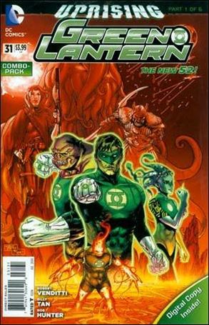 Green Lantern (2011) issue 31-B Polybagged Billy Tan Cover Combo Pack