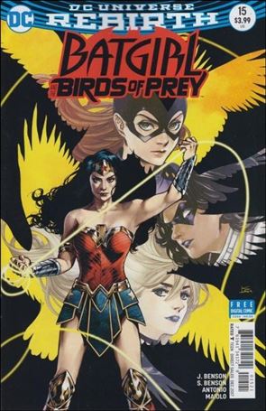 Batgirl & The Birds of Prey issue 15-B Kamome Shirahama Cover
