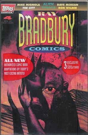 Ray Bradbury Comics issue 4 Polybagged with Trading Cards