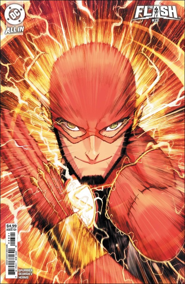 Flash (2023) issue 23-B Serg Acuña Cardstock Cover