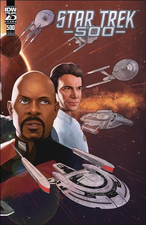 Star Trek #500 issue 500-B Jake Bartok Cover