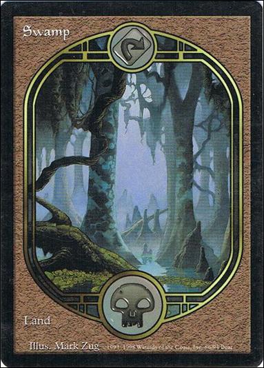Magic the Gathering: Unglued (Base Set) card 86 Swamp