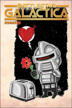 (Classic) Battlestar Galactica issue 12-B Ken Haeser Subscription Cover