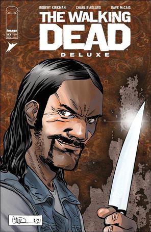 Walking Dead Deluxe issue 27-D Charlie Adlard Governor Cover