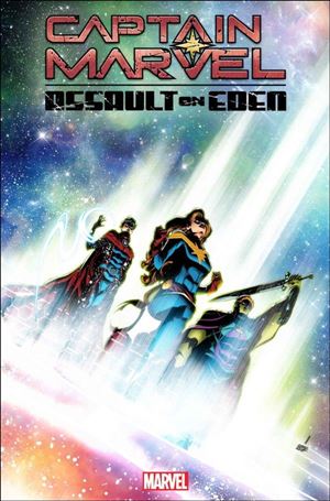 Captain Marvel: Assault on Eden issue 1-B David Baldeón Cover