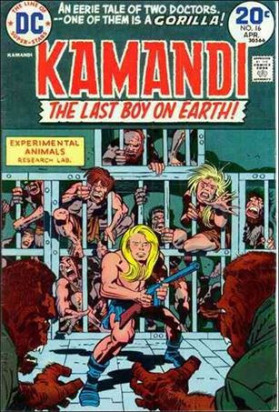 Kamandi, the Last Boy on Earth issue 16.00