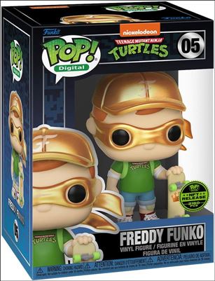 Pop! Digital figure 5 Freddy Funko (TMNT) 1/2160