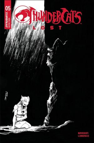Thundercats: Lost issue 5-H Declan Shalvey B&W 1:10 Cover