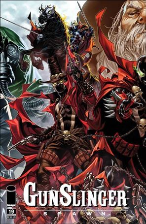 Gunslinger Spawn issue 19 Mark Brooks Cover