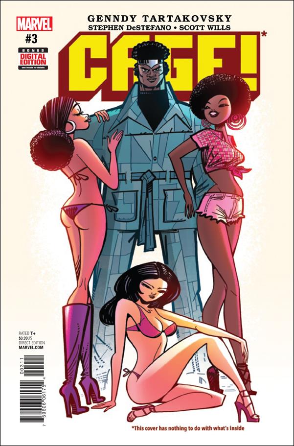 Cage! issue 3 Genndy Tartakovsky Cover