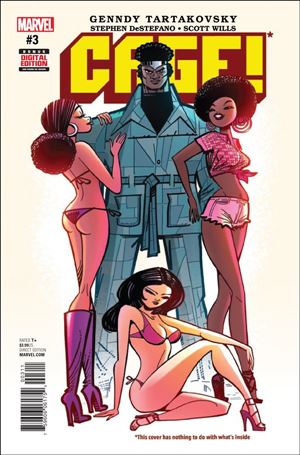 Cage! issue 3 Genndy Tartakovsky Cover
