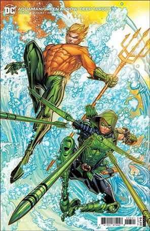 Aquaman/Green Arrow: Deep Target issue 3-B JonBoy Meyers Cardstock Cover