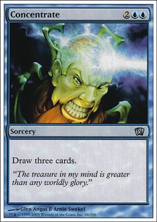 Magic the Gathering: 8th Edition (Base Set) card 68 Concentrate