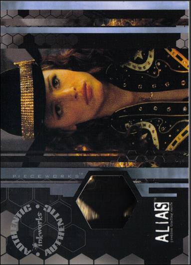 Alias: Season Two (Pieceworks Subset) card PW2-C Cowboy Shirt With Part Of Gold Star