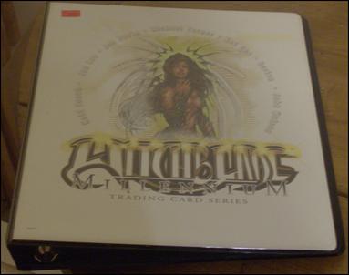 Witchblade Millennium card 3 Binder