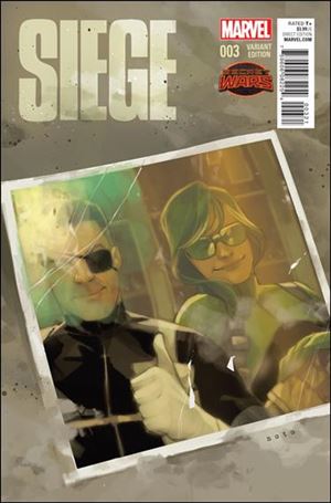 Siege (2015) issue 3-B Phil Noto 1:25 Cover