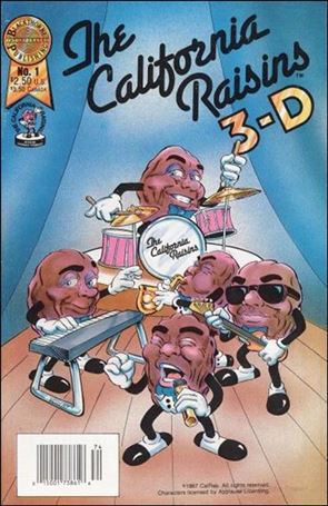 California Raisins in 3-D Cover Image 1