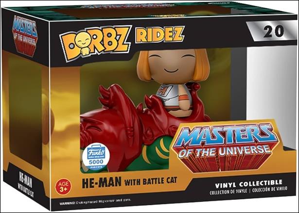 Dorbz Ridez figure 20 He-Man with Battle Cat 1/3000