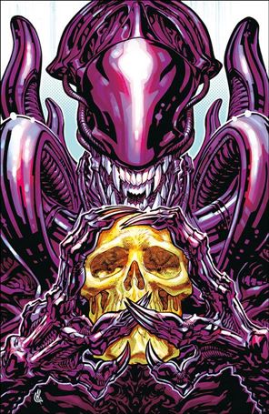 Aliens: Dust to Dust issue 4-B Carlos D'Anda Cover