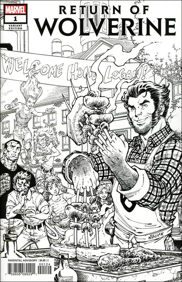 Return of Wolverine issue 1-Z Todd Nauck Party Sketch Cover 1:Store