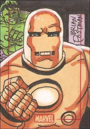 70 Years of Marvel Comics (SketchaFEX Subset) card BP Brian Postman