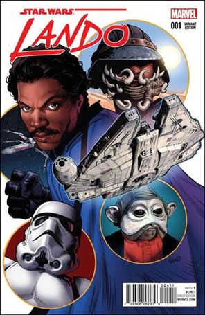 Lando issue 1-C Greg Land 1:20 Cover