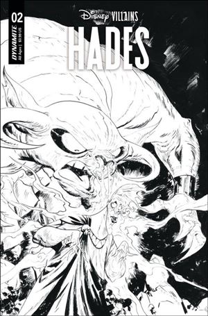 Disney Villains: Hades issue 2-G Jae Lee 1:15 Line Art Cover
