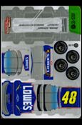 NASCAR Race Day 2005 (Base Set) card 3.2 Jimmie Johnson