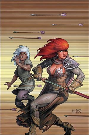 Red Sonja (2021) issue 2-Q Joseph Michael Linsner Virgin Cover