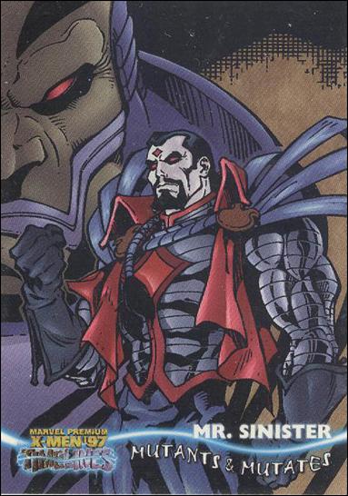 X-Men: Timelines (Base Set) card 33 Mr. Sinister