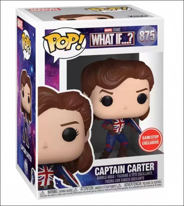 POP! Marvel figure 875 Captain Carter