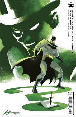 Batman: The Adventures Continue Season Three issue 7-C Rafael Albuquerque Villain Cardstock Cover