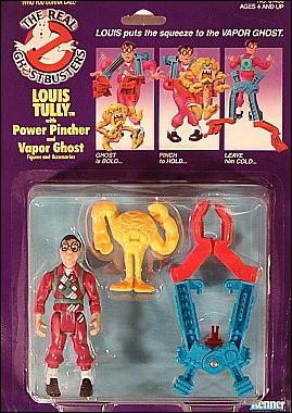 Real Ghostbusters: Power Pack Heroes figure 3 Louis Tully with Power Pincher and Vapor Ghost