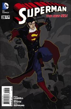 Superman (2011) issue 28-B Jeff Wamester 1:25 Steampunk Cover
