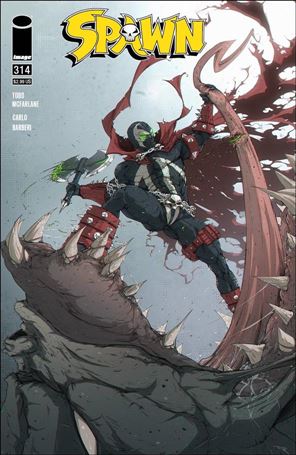 Spawn issue 314-C Tonton Revolver Cover