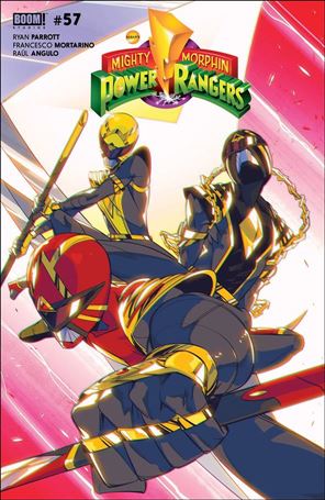 Power Rangers issue 1.00-B Daniele Di Nicuolo Cover