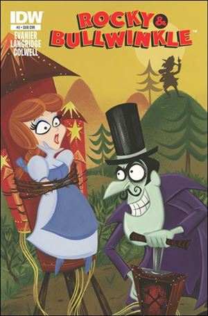Rocky and Bullwinkle issue 2-B Stephanie Buscema Subscription Cover