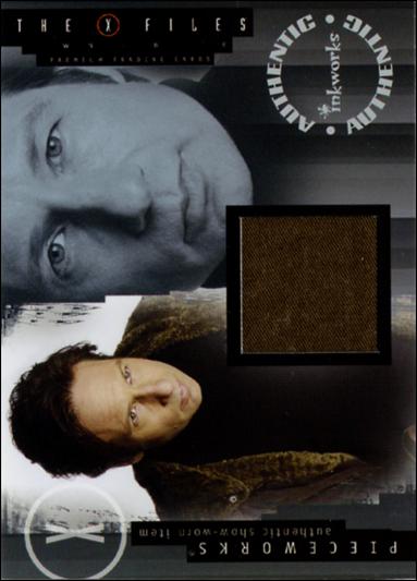 X-Files: I Want to Believe (Pieceworks Subset) card PW-1
