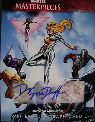 2008 Marvel Masterpieces: Series 3 (Writer Autograph Subset) card DM-2 Dwayne McDuffie